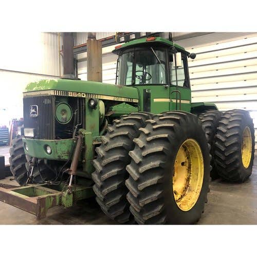 1980 Used John Deere 8640 Tractor parts.