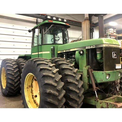 1980 Used John Deere 8640 Tractor parts.
