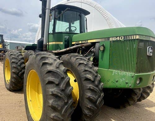 1981 Used John Deere 8640 Tractor parts.