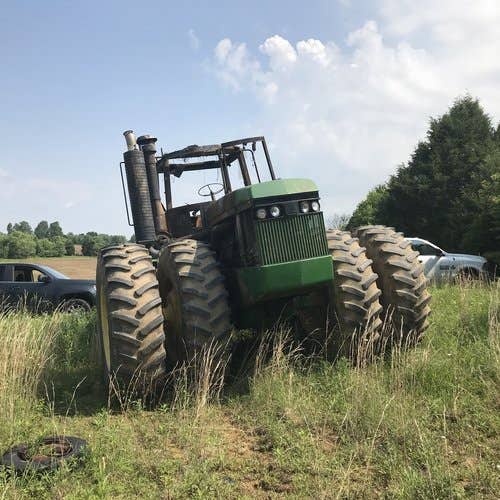 1988 Used John Deere 8650 Tractor parts.