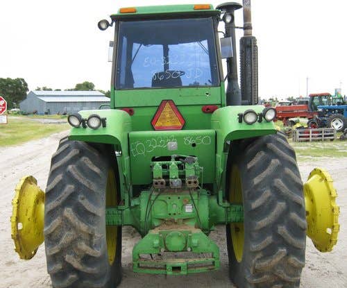 Used John Deere 8650 Tractor parts.