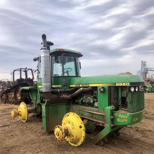 1982 Used John Deere 8650 Tractor parts.
