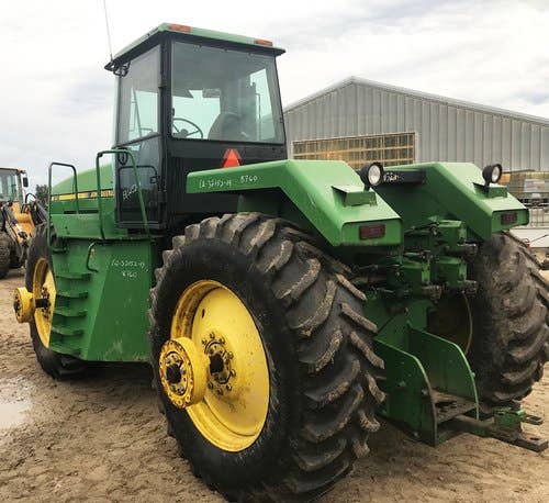 Used John Deere 8760 Tractor parts.