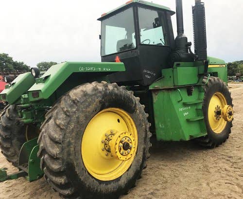 Used John Deere 8760 Tractor parts.