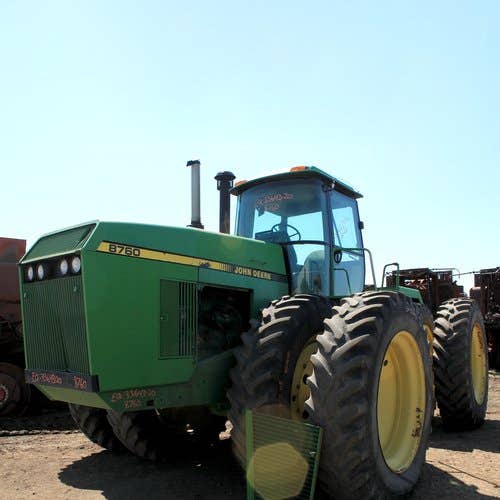 1992 Used John Deere 8760 Tractor parts.