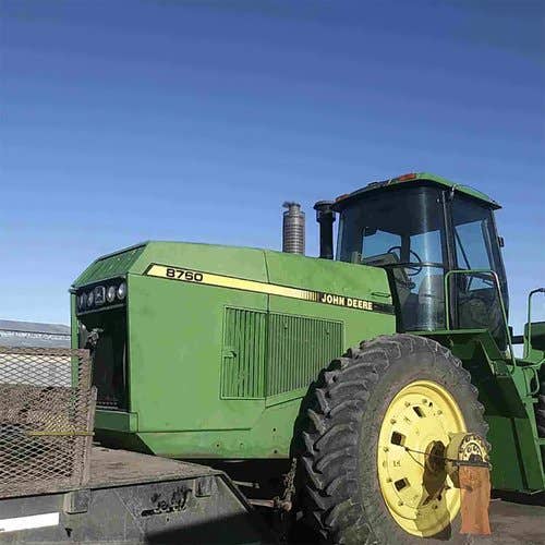 Used John Deere 8760 Tractor parts.