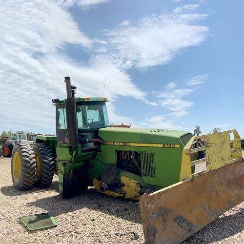 Used John Deere 8760 Tractor parts.