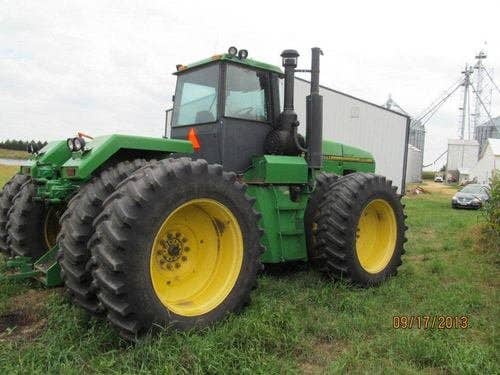 1996 Used John Deere 8770 Tractor parts.