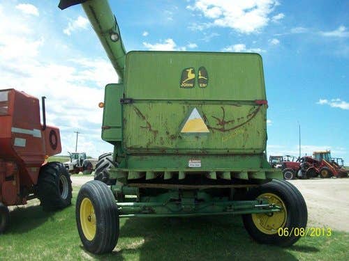 Used John Deere 8820 Combine parts.