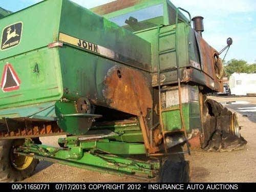 1988 Used John Deere 8820 Combine parts.