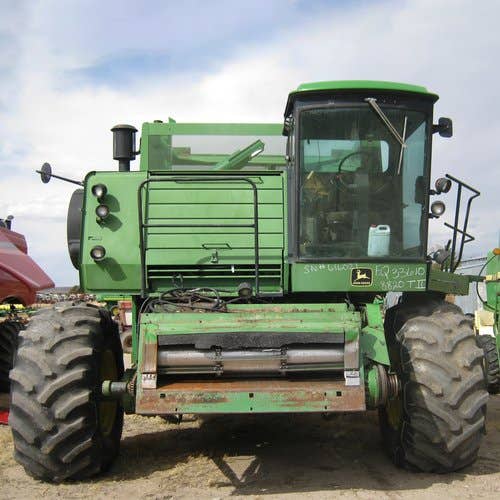 Used John Deere 8820 Combine parts.