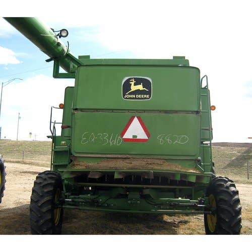 Used John Deere 8820 Combine parts.