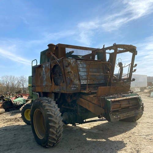 Used John Deere 8820 Combine parts.