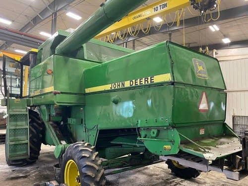 Used John Deere 8820 Combine parts.
