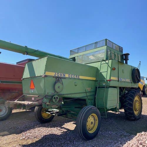 Used John Deere 8820 Combine parts.