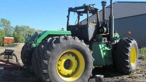 1996 Used John Deere 8870 Tractor parts.