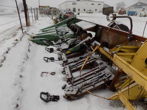 Used John Deere 893 Header parts.