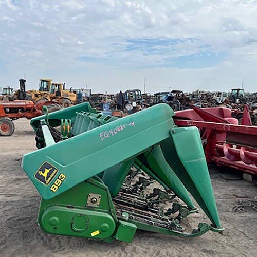 Used John Deere 893 Header parts.