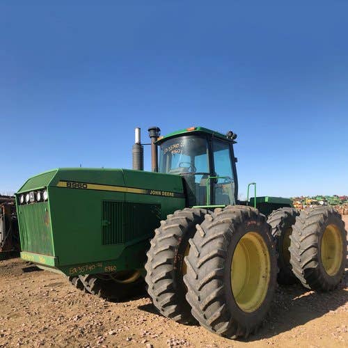 Used John Deere 8960 Tractor parts.