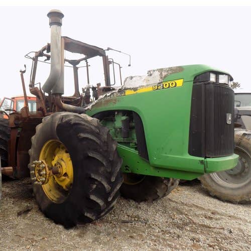 Used John Deere 9200 Tractor parts.