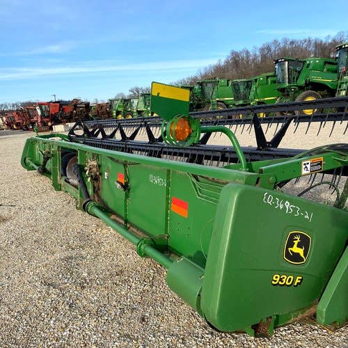 Used John Deere 930F Header parts.