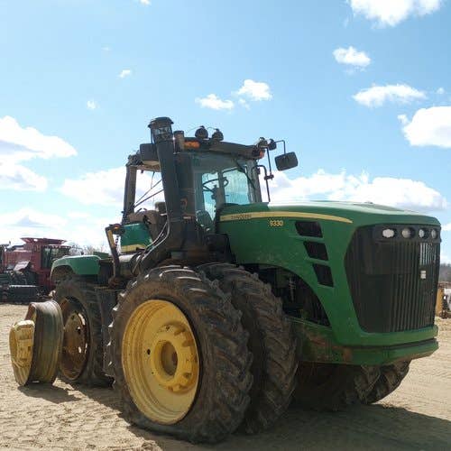 Used John Deere 9330 Tractor parts.