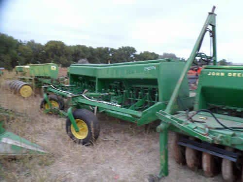 Used John Deere 9350 Drill parts.