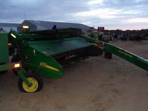 2003 Used John Deere 936 Hay Cutting parts.
