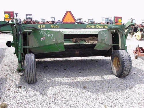 Used John Deere 936 Hay Cutting parts.
