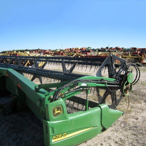 Used John Deere 936D Header parts.