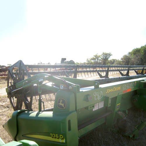 Used John Deere 936D Header parts.