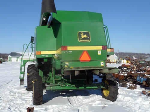 1990 Used John Deere 9400 Combine parts.