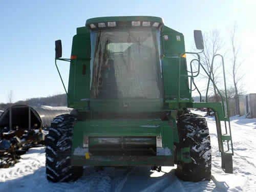1990 Used John Deere 9400 Combine parts.