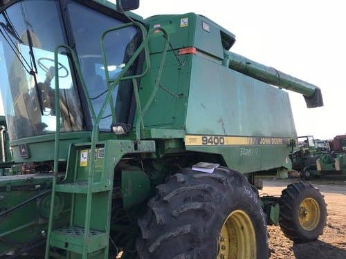 1993 Used John Deere 9400 Combine parts.