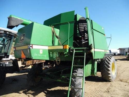 Used John Deere 9400 Combine parts.