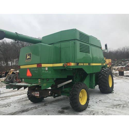Used John Deere 9400 Combine parts.