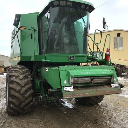 Used John Deere 9400 Combine parts.