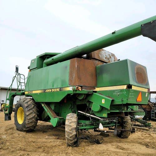 1993 Used John Deere 9400 Combine parts.