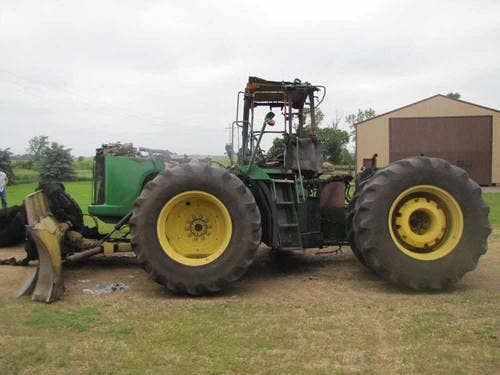 Used John Deere 9400 Tractor parts.