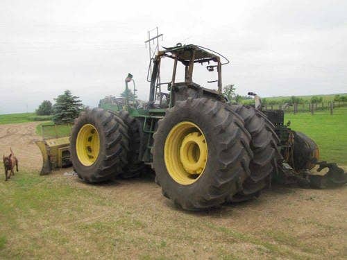 Used John Deere 9400 Tractor parts.