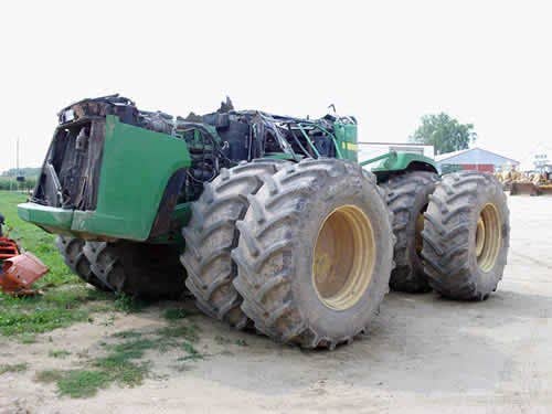 1998 Used John Deere 9400 Tractor parts.