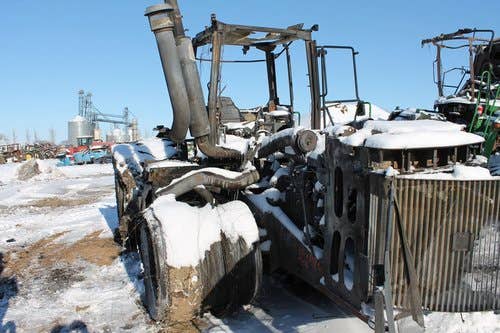 Used John Deere 9400 Tractor parts.