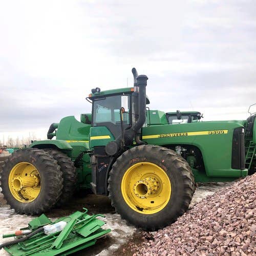 2001 Used John Deere 9400 Tractor parts.
