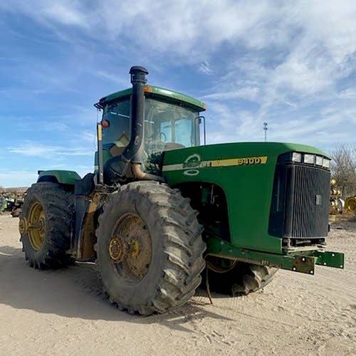 Used John Deere 9400 Tractor parts.
