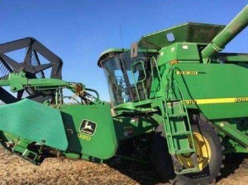 Used John Deere 9410 Combine parts.