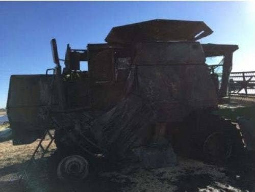 Used John Deere 9410 Combine parts.