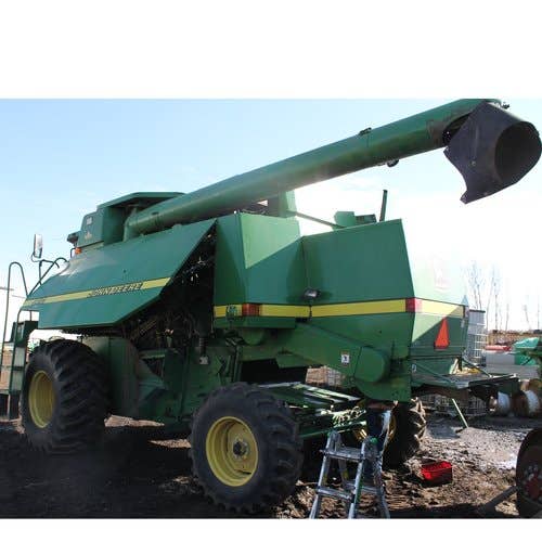 1998 Used John Deere 9410 Combine parts.