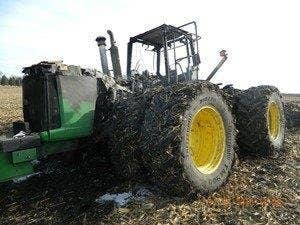 Used John Deere 9420 Tractor parts.