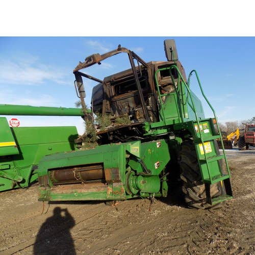 2002 Used John Deere 9450 Combine parts.