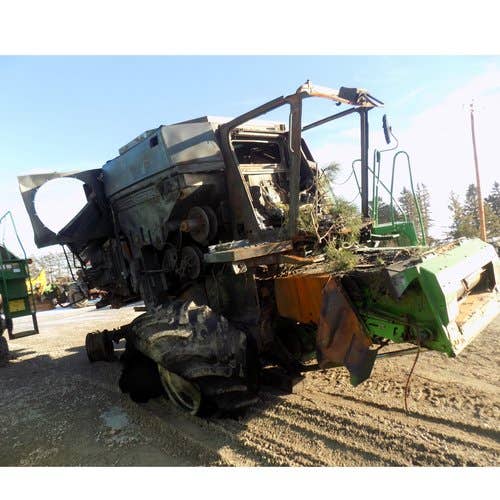 2002 Used John Deere 9450 Combine parts.